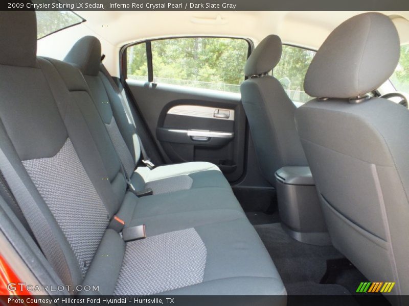 Inferno Red Crystal Pearl / Dark Slate Gray 2009 Chrysler Sebring LX Sedan