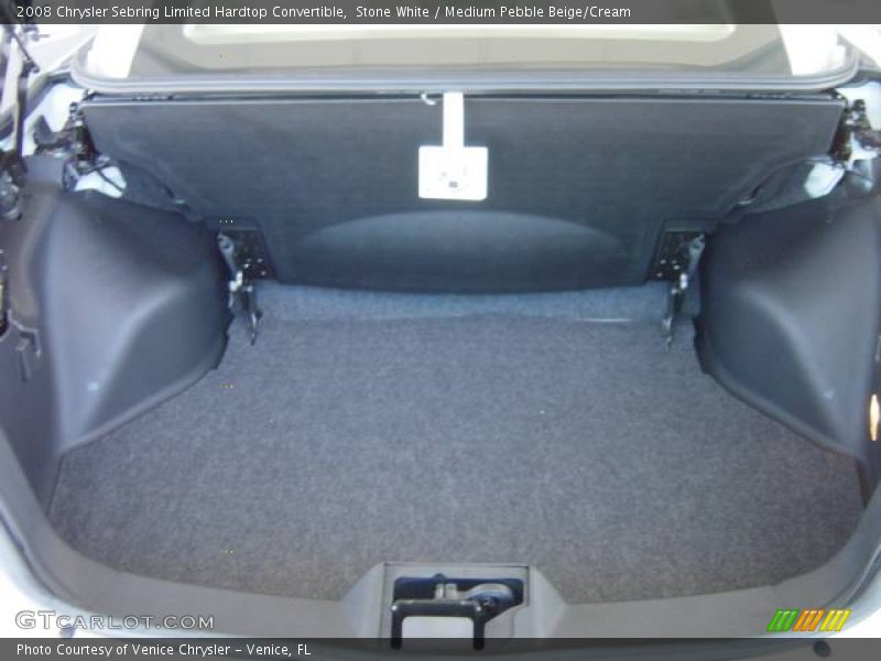 Stone White / Medium Pebble Beige/Cream 2008 Chrysler Sebring Limited Hardtop Convertible