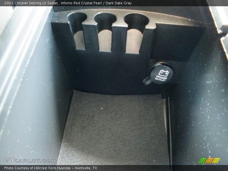 Inferno Red Crystal Pearl / Dark Slate Gray 2009 Chrysler Sebring LX Sedan