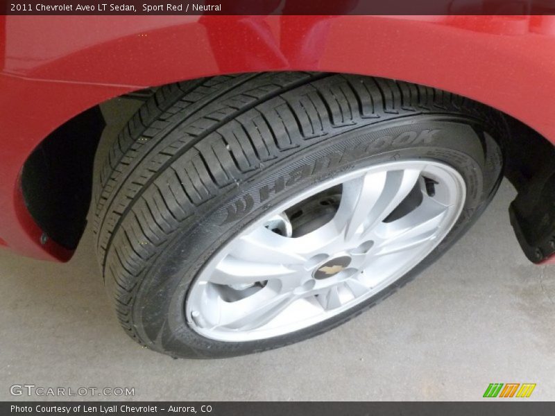 Sport Red / Neutral 2011 Chevrolet Aveo LT Sedan