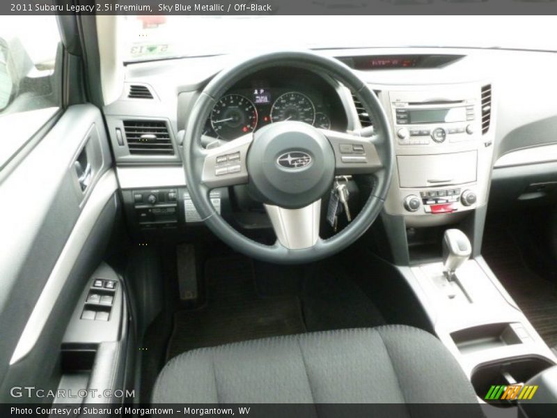 Dashboard of 2011 Legacy 2.5i Premium