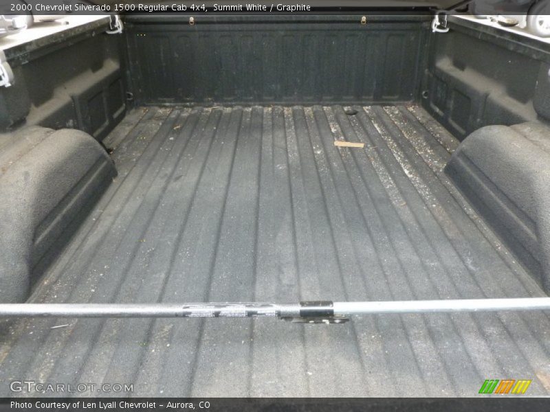 Summit White / Graphite 2000 Chevrolet Silverado 1500 Regular Cab 4x4