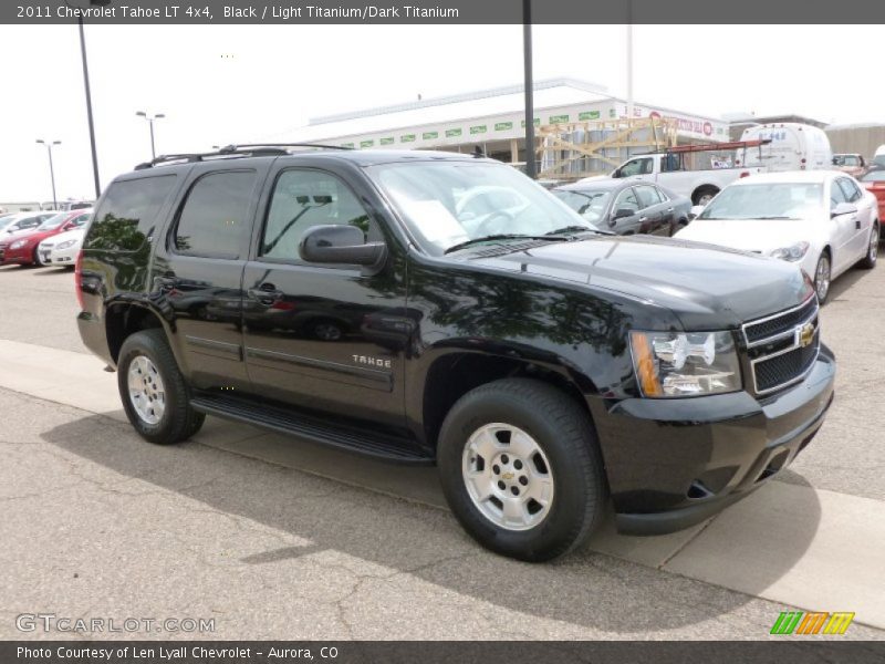 Black / Light Titanium/Dark Titanium 2011 Chevrolet Tahoe LT 4x4