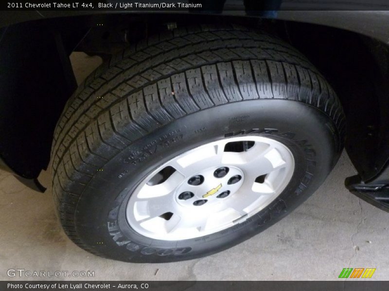 Black / Light Titanium/Dark Titanium 2011 Chevrolet Tahoe LT 4x4