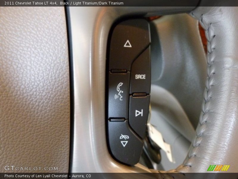Black / Light Titanium/Dark Titanium 2011 Chevrolet Tahoe LT 4x4