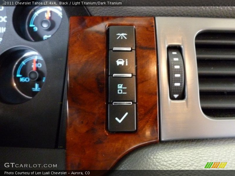 Black / Light Titanium/Dark Titanium 2011 Chevrolet Tahoe LT 4x4