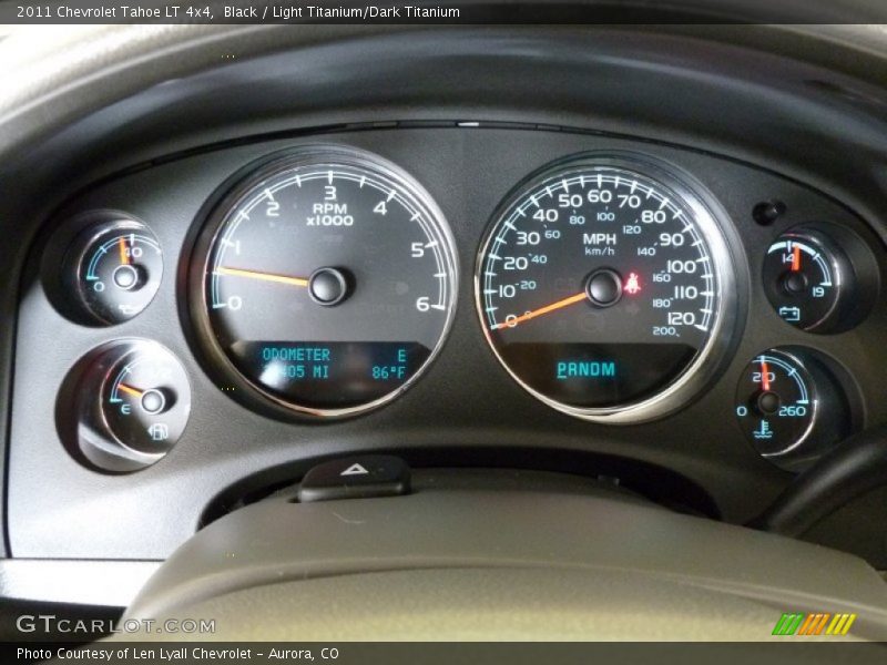 Black / Light Titanium/Dark Titanium 2011 Chevrolet Tahoe LT 4x4