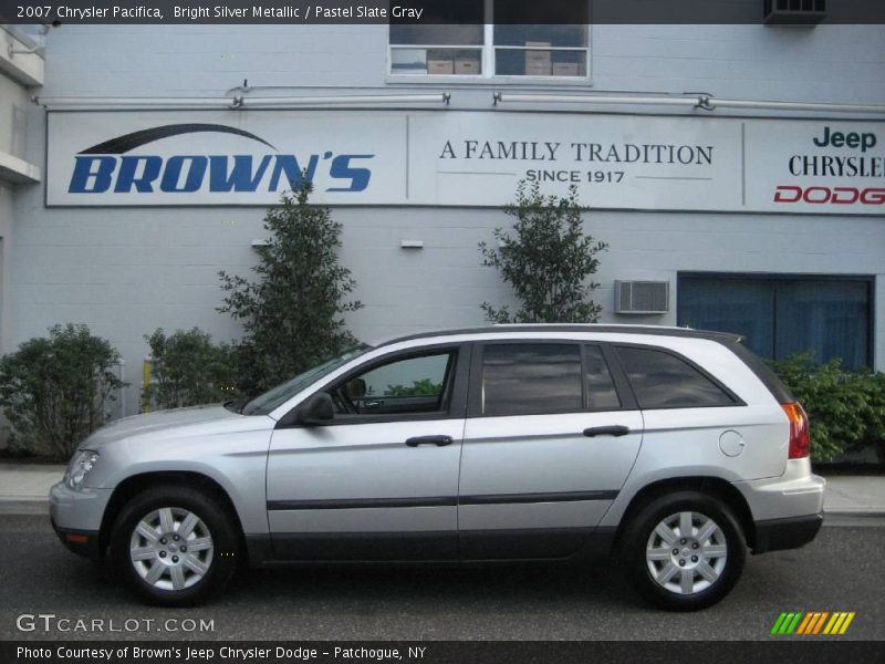 Bright Silver Metallic / Pastel Slate Gray 2007 Chrysler Pacifica