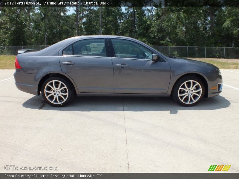 Sterling Grey Metallic / Charcoal Black 2012 Ford Fusion SE