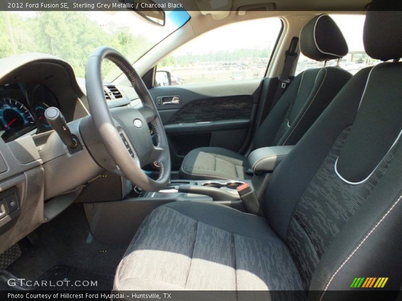 Sterling Grey Metallic / Charcoal Black 2012 Ford Fusion SE