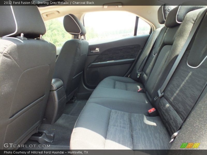 Sterling Grey Metallic / Charcoal Black 2012 Ford Fusion SE