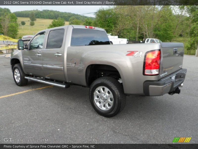  2012 Sierra 3500HD Denali Crew Cab 4x4 Steel Gray Metallic