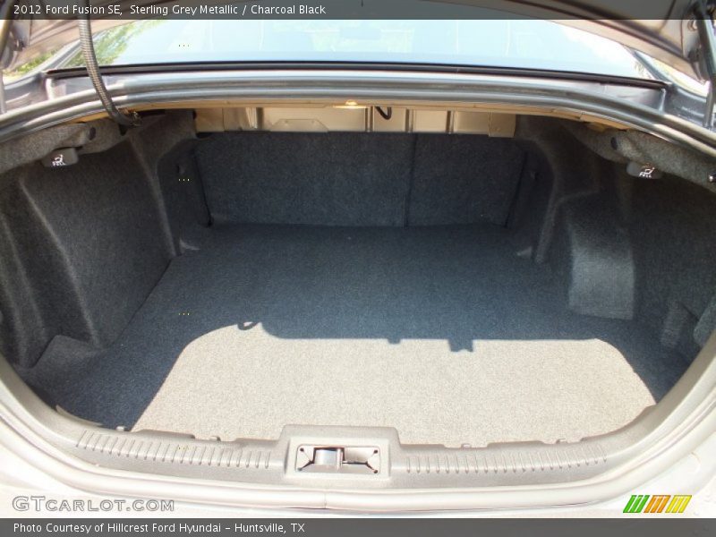 Sterling Grey Metallic / Charcoal Black 2012 Ford Fusion SE