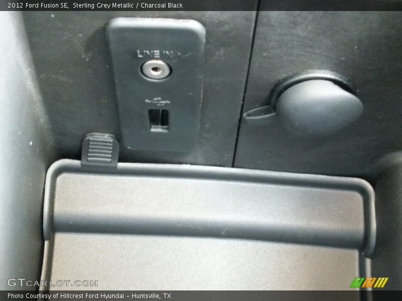 Sterling Grey Metallic / Charcoal Black 2012 Ford Fusion SE