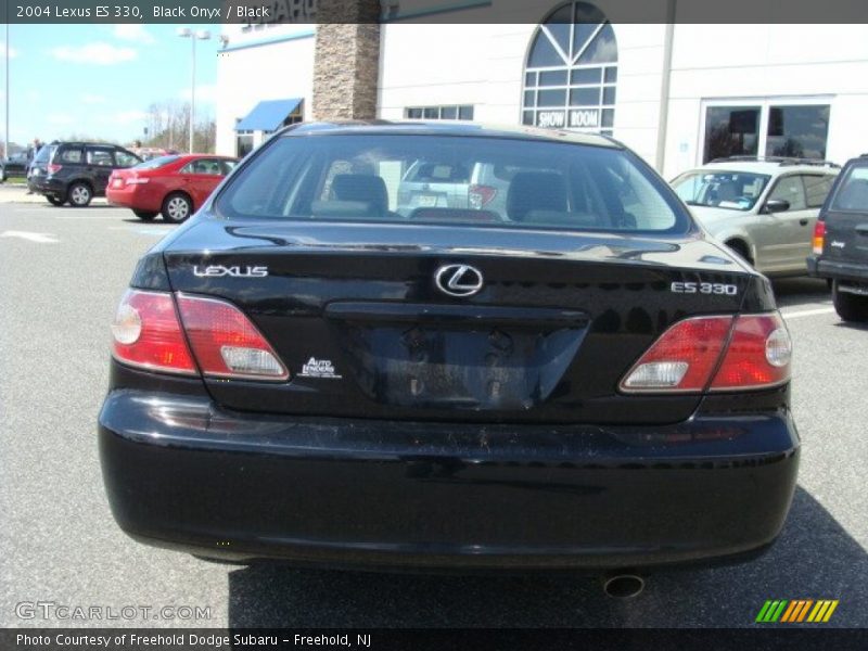 Black Onyx / Black 2004 Lexus ES 330