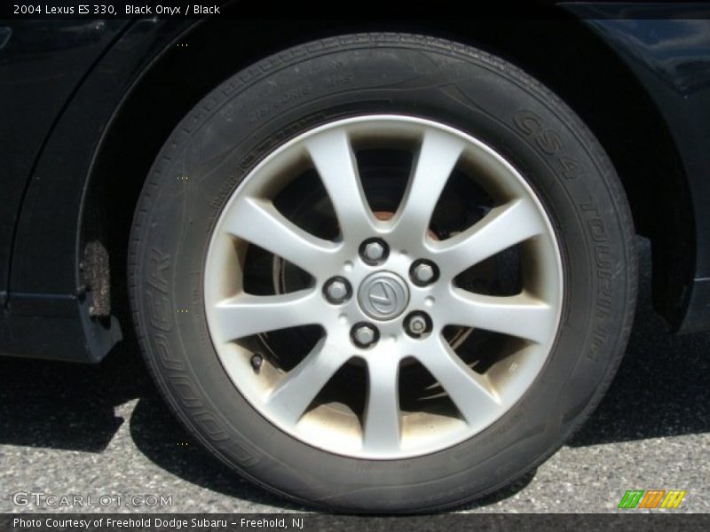 Black Onyx / Black 2004 Lexus ES 330