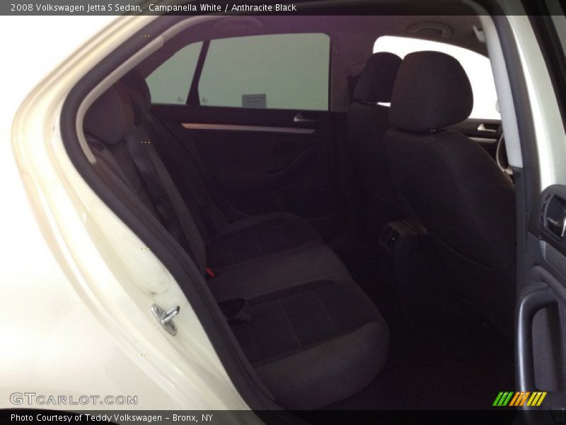 Campanella White / Anthracite Black 2008 Volkswagen Jetta S Sedan