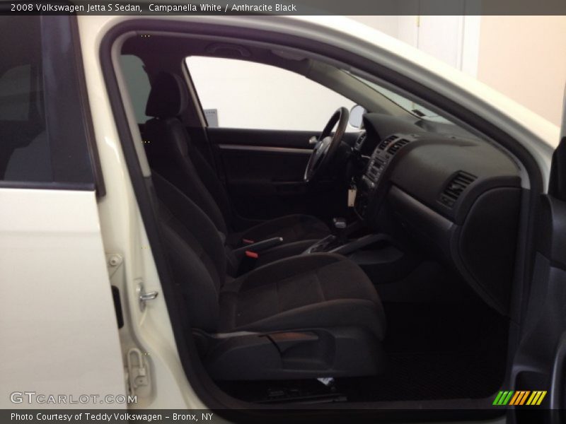 Campanella White / Anthracite Black 2008 Volkswagen Jetta S Sedan