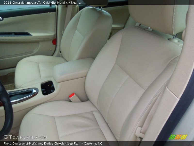 Gold Mist Metallic / Neutral 2011 Chevrolet Impala LT