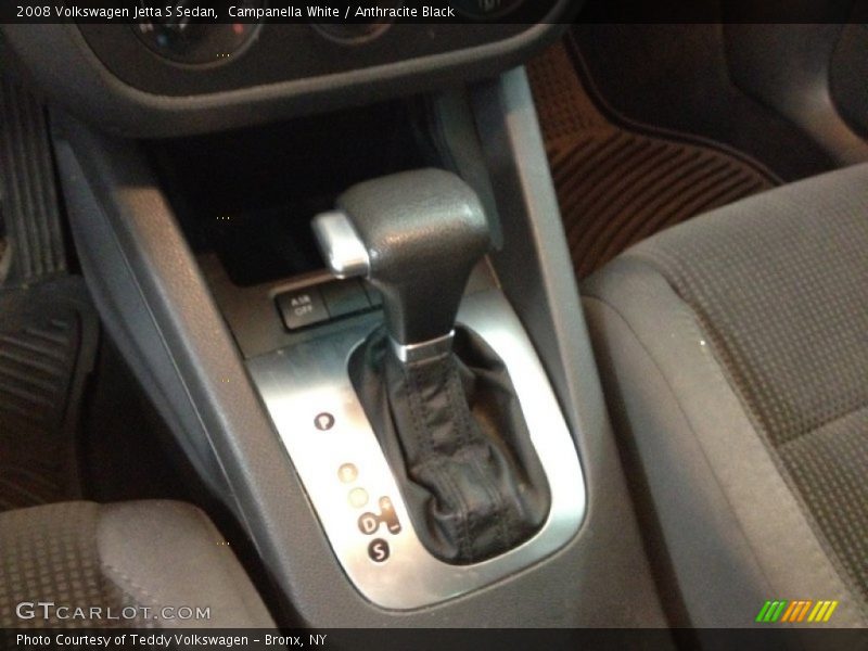 Campanella White / Anthracite Black 2008 Volkswagen Jetta S Sedan