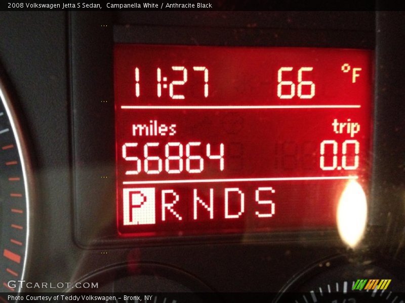 Campanella White / Anthracite Black 2008 Volkswagen Jetta S Sedan
