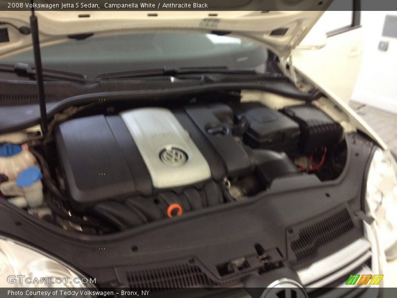 Campanella White / Anthracite Black 2008 Volkswagen Jetta S Sedan