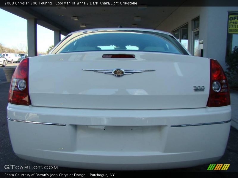 Cool Vanilla White / Dark Khaki/Light Graystone 2008 Chrysler 300 Touring