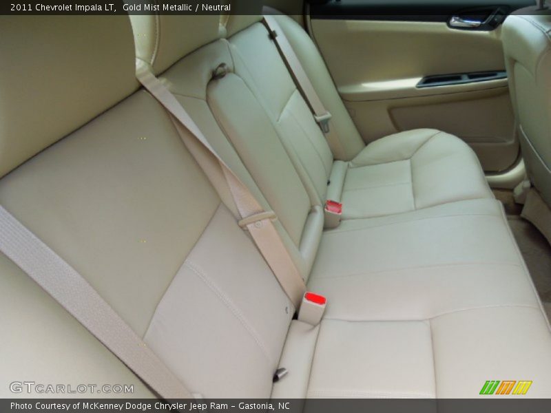 Gold Mist Metallic / Neutral 2011 Chevrolet Impala LT