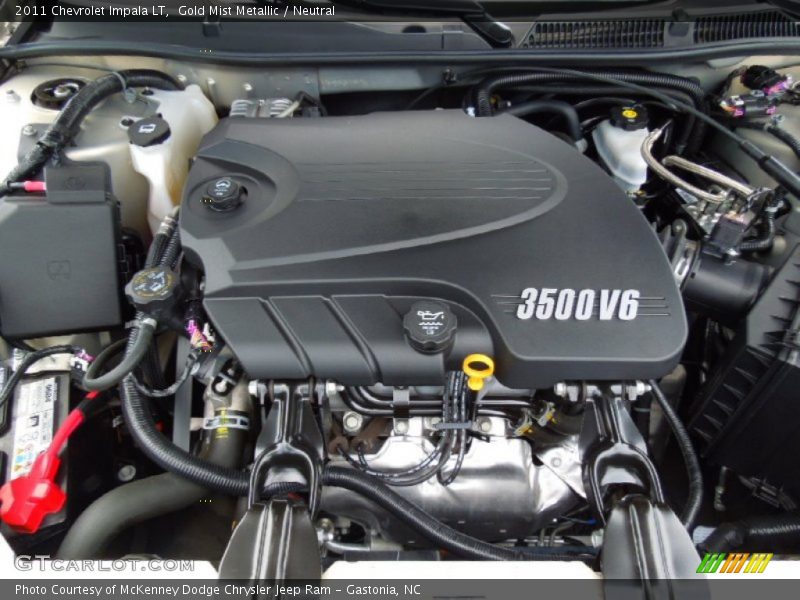 Gold Mist Metallic / Neutral 2011 Chevrolet Impala LT