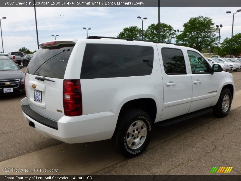 Summit White / Light Cashmere/Ebony 2007 Chevrolet Suburban 1500 LT 4x4
