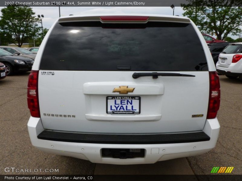 Summit White / Light Cashmere/Ebony 2007 Chevrolet Suburban 1500 LT 4x4