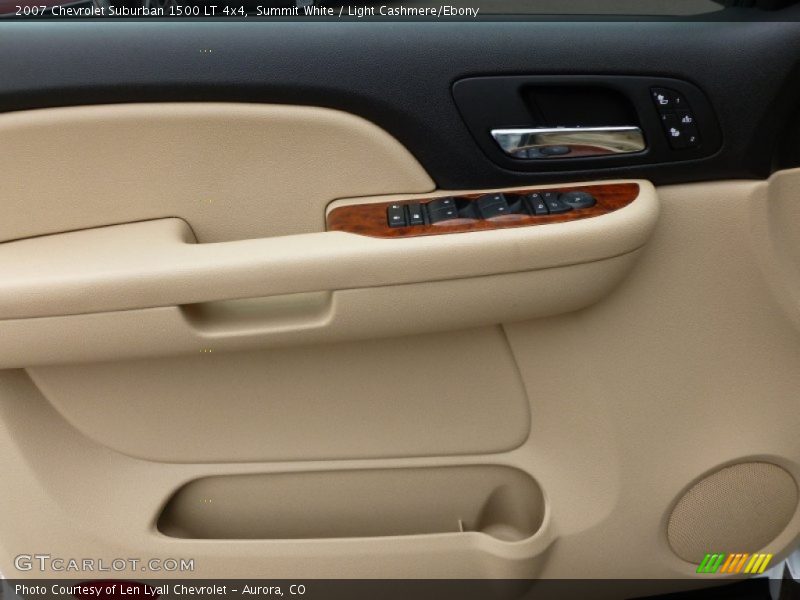 Summit White / Light Cashmere/Ebony 2007 Chevrolet Suburban 1500 LT 4x4