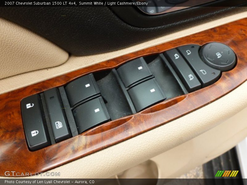 Summit White / Light Cashmere/Ebony 2007 Chevrolet Suburban 1500 LT 4x4