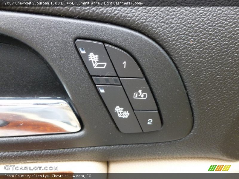 Summit White / Light Cashmere/Ebony 2007 Chevrolet Suburban 1500 LT 4x4