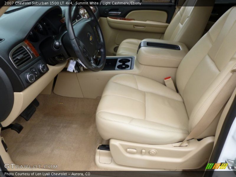 Summit White / Light Cashmere/Ebony 2007 Chevrolet Suburban 1500 LT 4x4