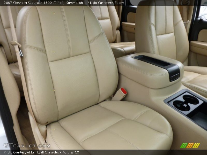 Summit White / Light Cashmere/Ebony 2007 Chevrolet Suburban 1500 LT 4x4
