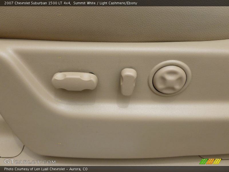 Summit White / Light Cashmere/Ebony 2007 Chevrolet Suburban 1500 LT 4x4