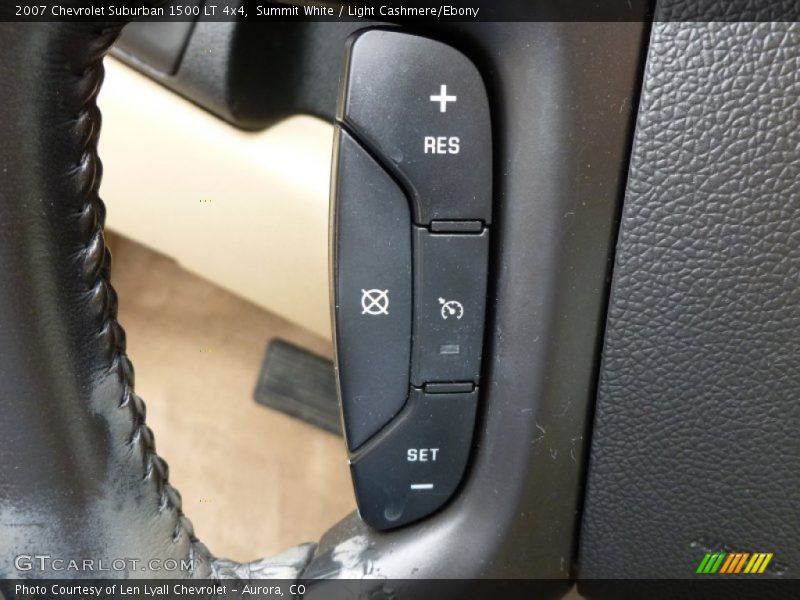 Summit White / Light Cashmere/Ebony 2007 Chevrolet Suburban 1500 LT 4x4
