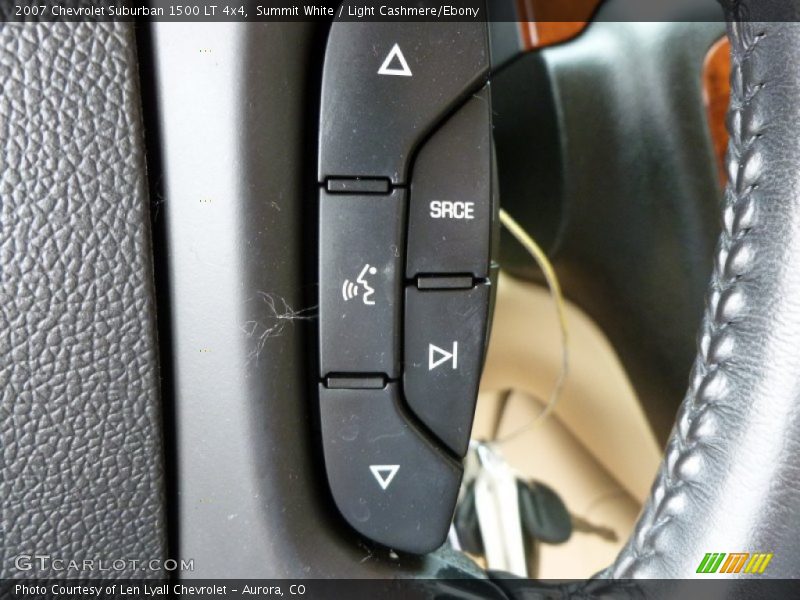 Summit White / Light Cashmere/Ebony 2007 Chevrolet Suburban 1500 LT 4x4
