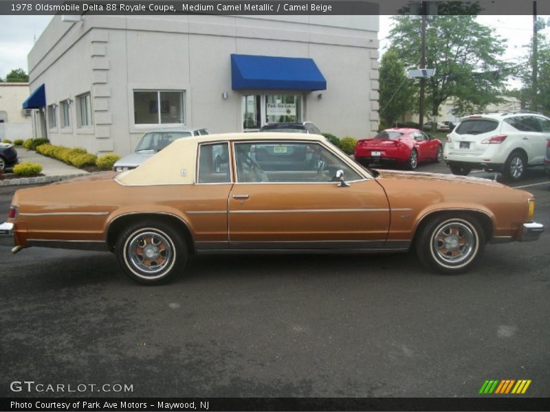 Medium Camel Metallic / Camel Beige 1978 Oldsmobile Delta 88 Royale Coupe