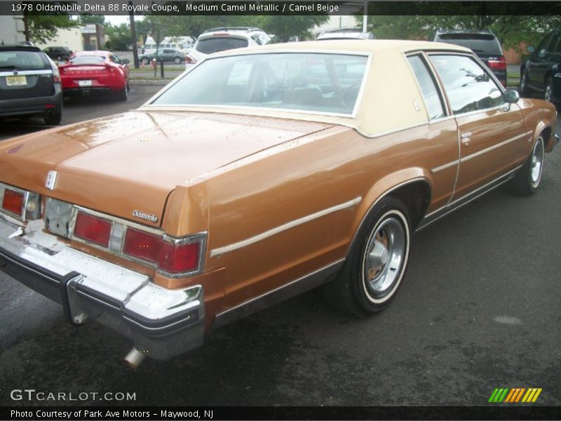 Medium Camel Metallic / Camel Beige 1978 Oldsmobile Delta 88 Royale Coupe