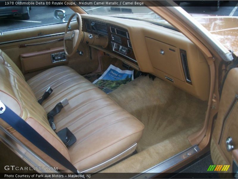  1978 Delta 88 Royale Coupe Camel Beige Interior