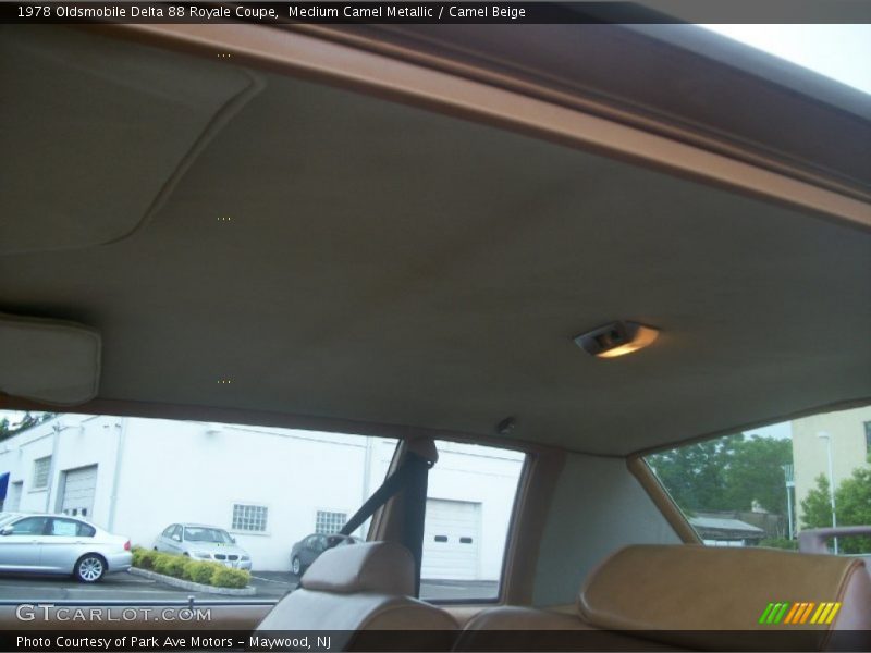 Medium Camel Metallic / Camel Beige 1978 Oldsmobile Delta 88 Royale Coupe