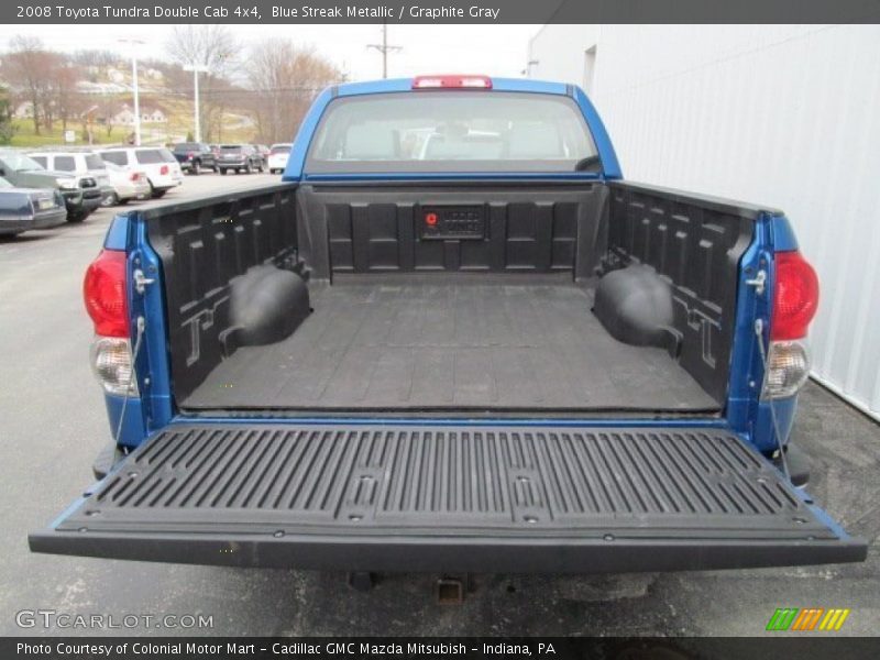 Blue Streak Metallic / Graphite Gray 2008 Toyota Tundra Double Cab 4x4