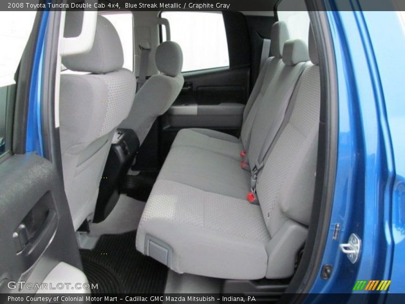 Blue Streak Metallic / Graphite Gray 2008 Toyota Tundra Double Cab 4x4