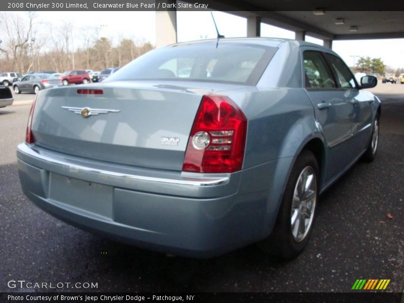 Clearwater Blue Pearl / Dark Slate Gray 2008 Chrysler 300 Limited