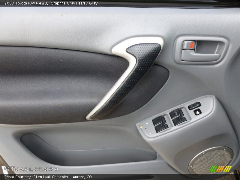 Graphite Gray Pearl / Gray 2003 Toyota RAV4 4WD