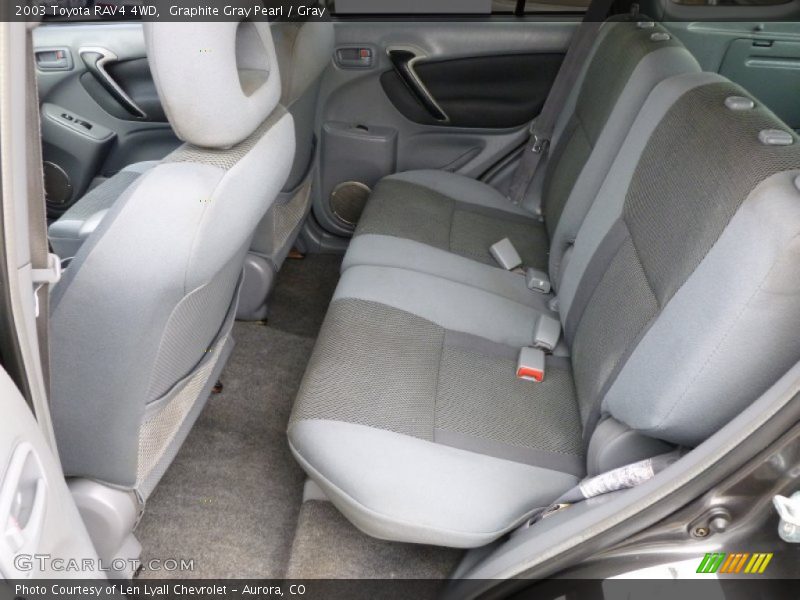 Graphite Gray Pearl / Gray 2003 Toyota RAV4 4WD