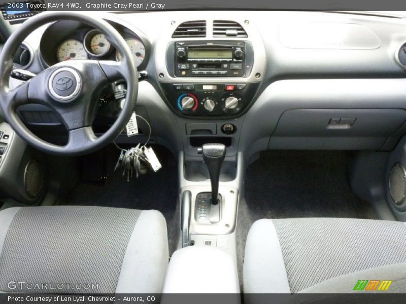 Graphite Gray Pearl / Gray 2003 Toyota RAV4 4WD
