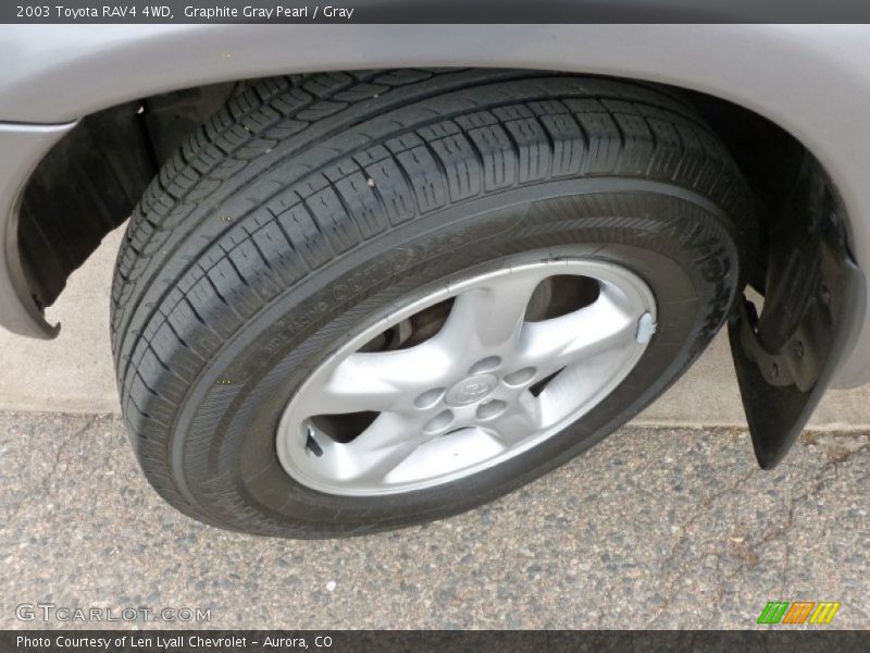 Graphite Gray Pearl / Gray 2003 Toyota RAV4 4WD